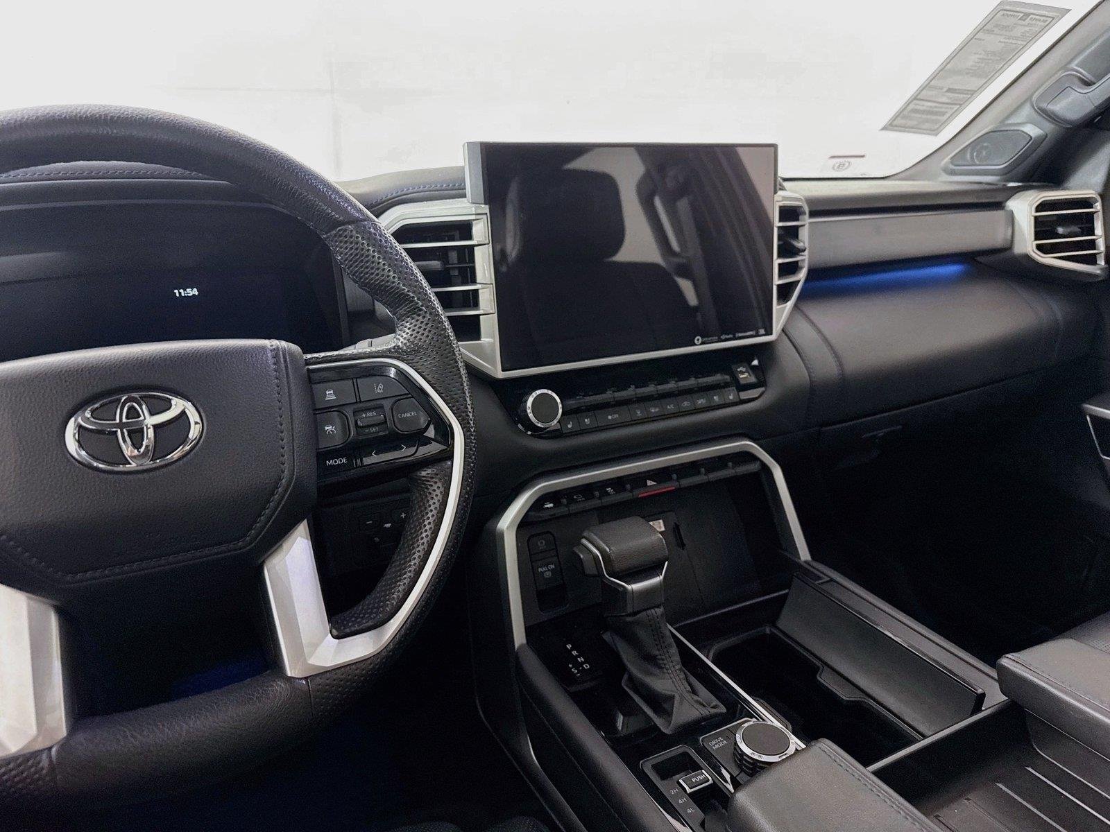 Used 2024 Midnight Black Metallic Toyota Platinum Hybrid image 34