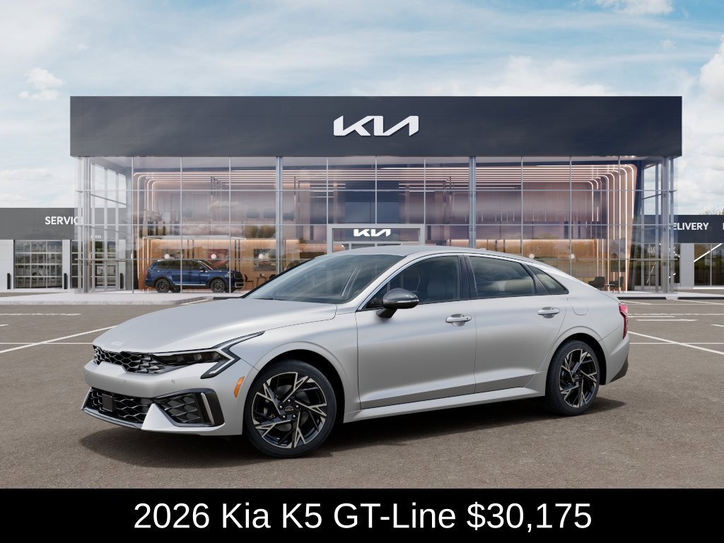New 2026 Steel Matte Gray Kia GT-Line image 4