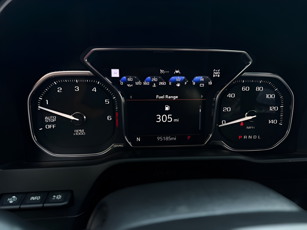 Used 2020 Black GMC AT4 image 16