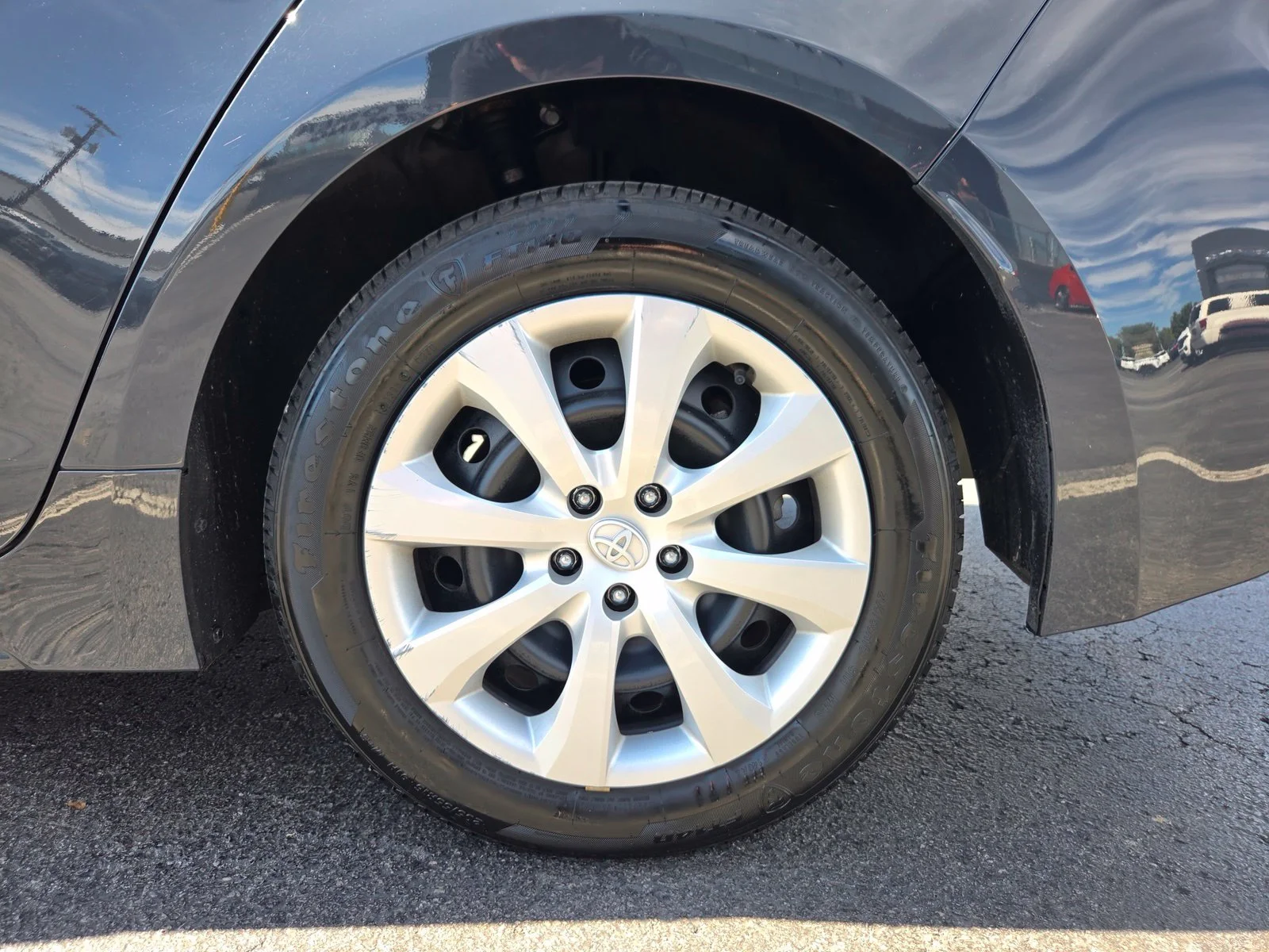 Used 2025 Black Toyota LE image 35