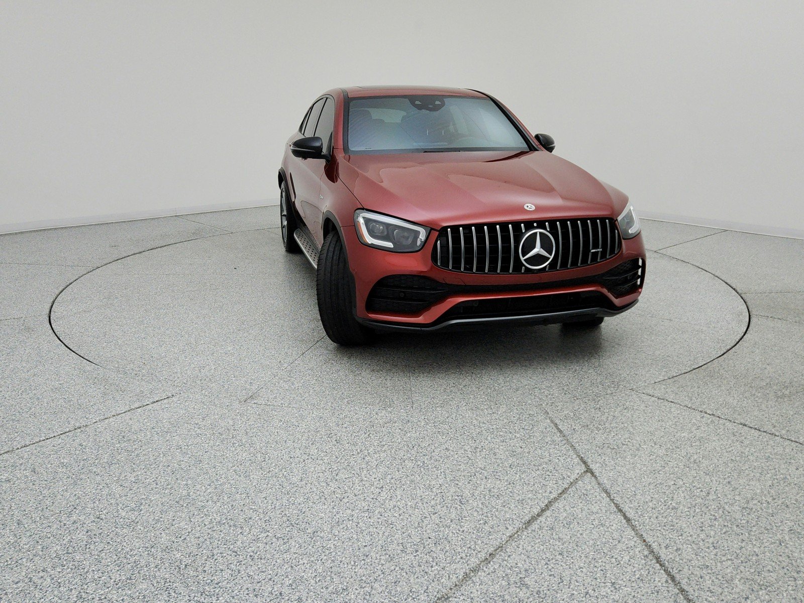Certified Used 2021 designo Cardinal Red Metallic Mercedes-Benz AMG® GLC 43 image 3