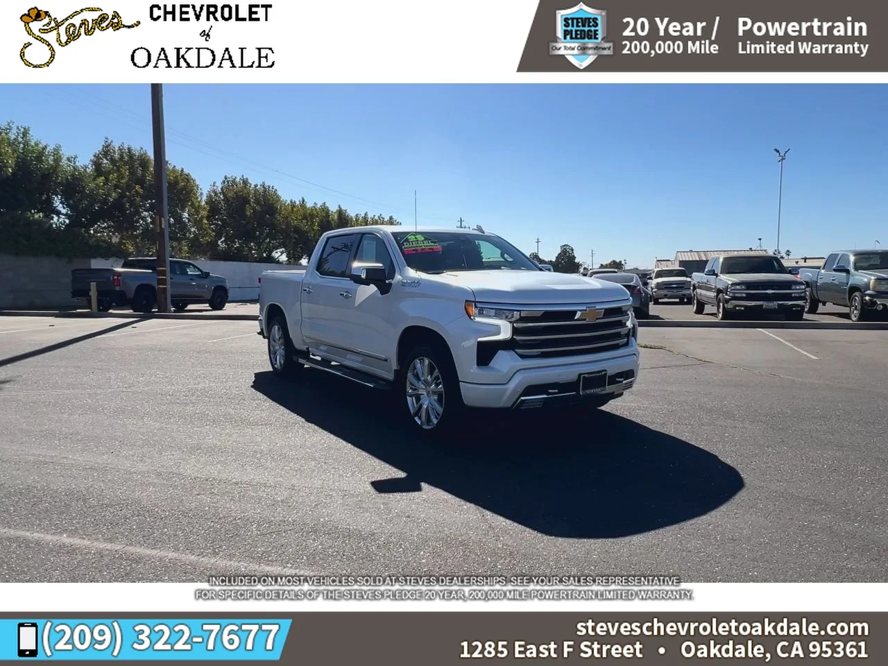 Used 2025 Iridescent Pearl Tricoat Chevrolet High Country image 3