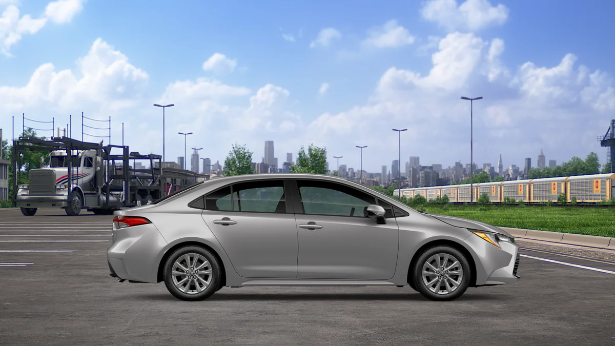 New 2026 Classic Silver Metallic Toyota LE image 12