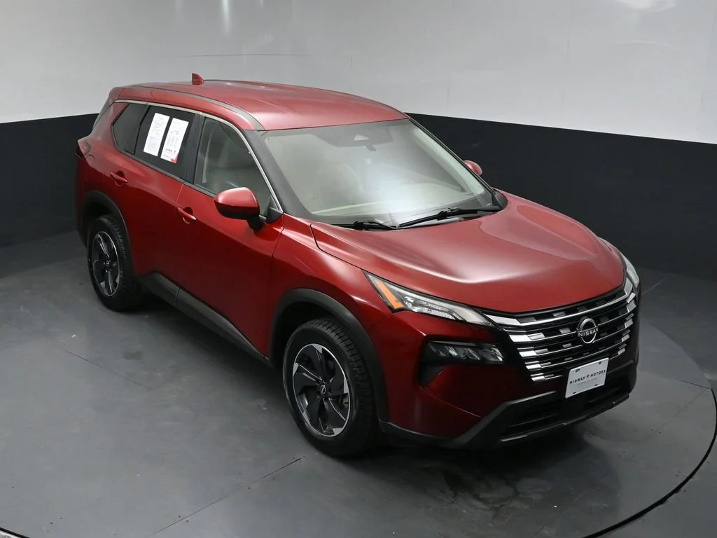 Certified Used 2025 Red Nissan SV image 35