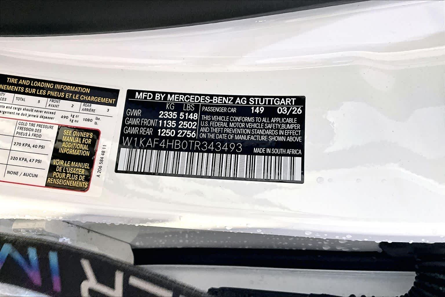 New 2026 Polar White Mercedes-Benz C 300 image 12