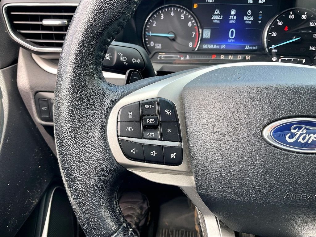 Used 2021 Iconic Silver Metallic Ford XLT image 23