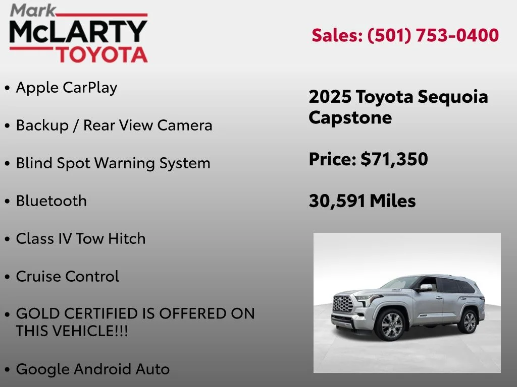 Used 2025 Silver Toyota Capstone image 16