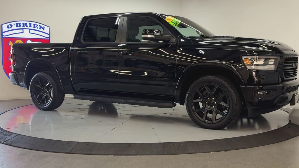 Used 2022 Diamond Black Ram Laramie image 3