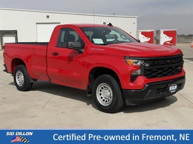 Used 2025 Red Hot Chevrolet Work Truck image 9