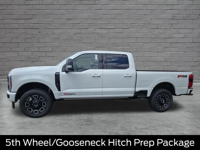 New 2026 Star White Metallic Tri-Coat Ford F-350® Platinum® image 4