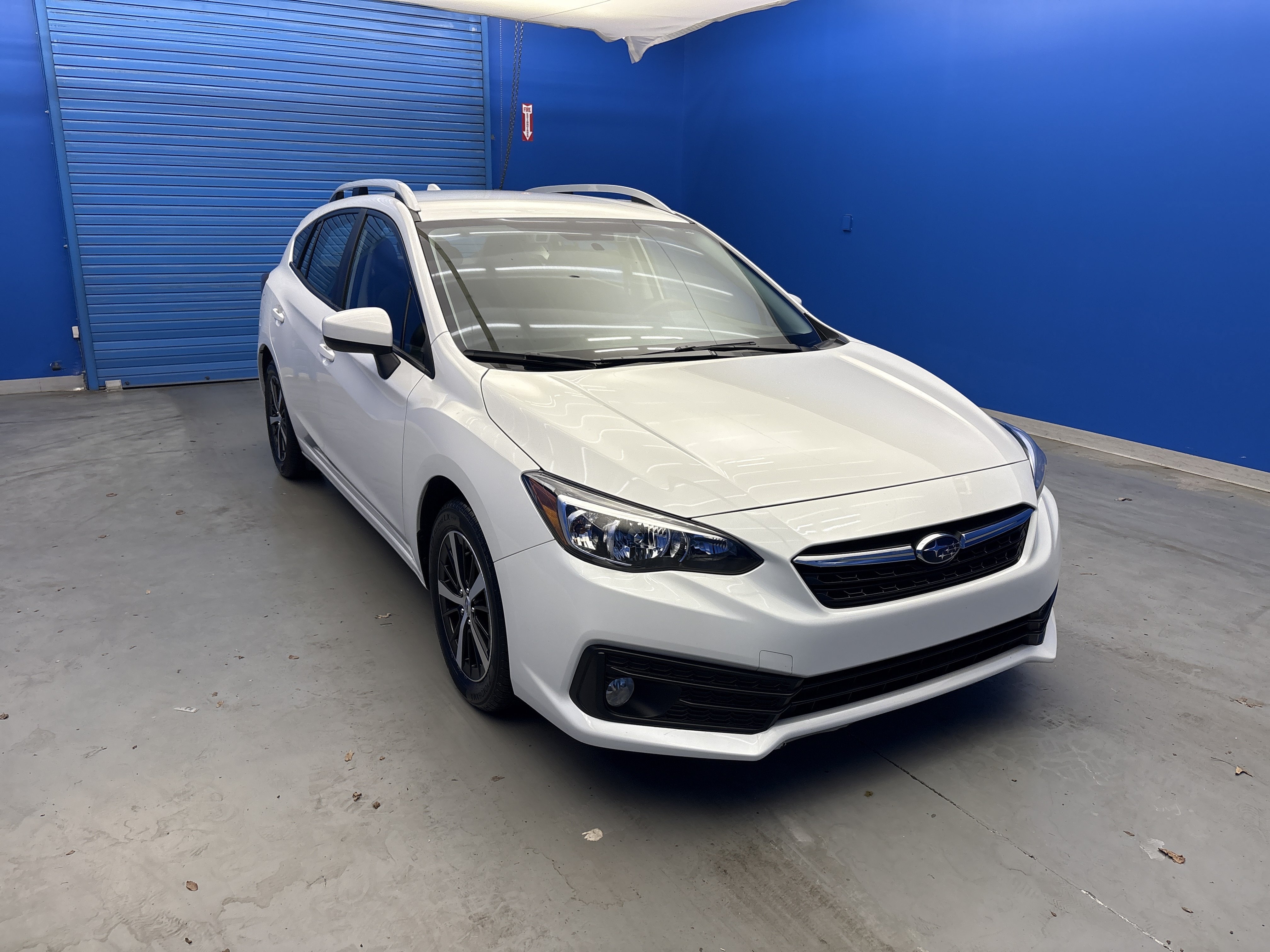 Certified Used 2023 Crystal White Pearl Subaru Premium image 2