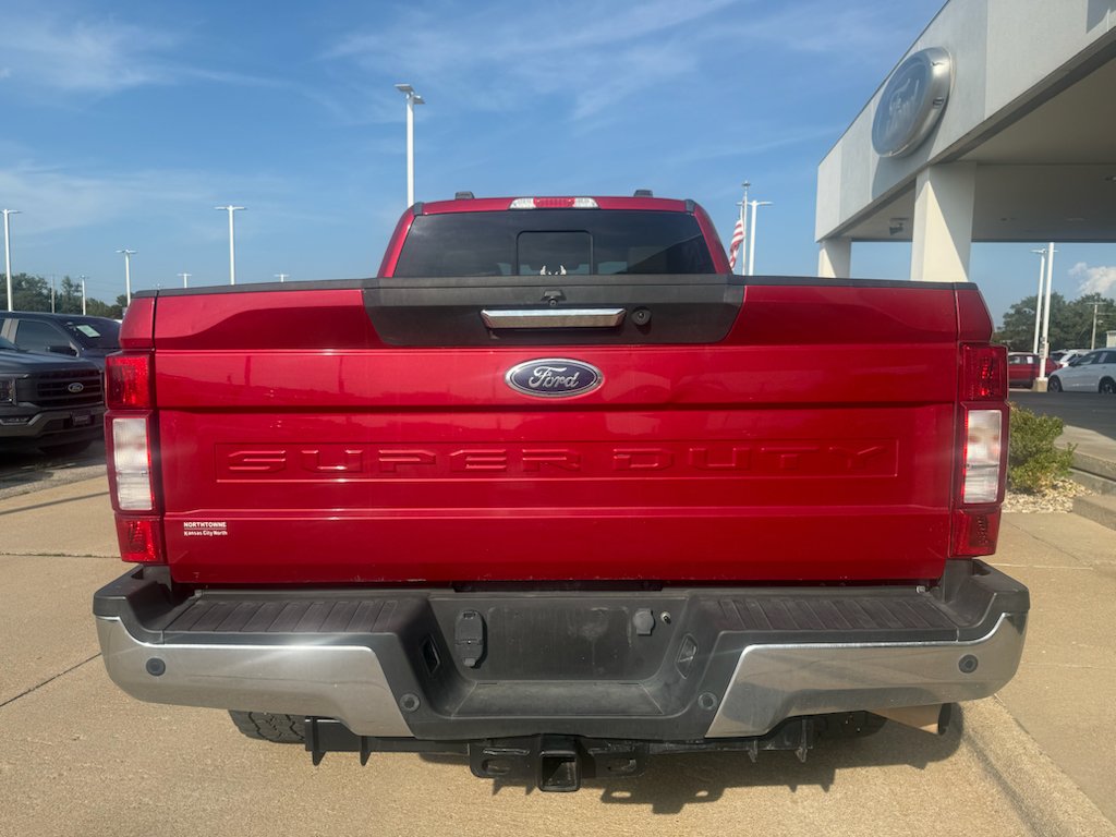 Used 2021 Rapid Red Metallic Tinted Clearcoat Ford LARIAT image 7
