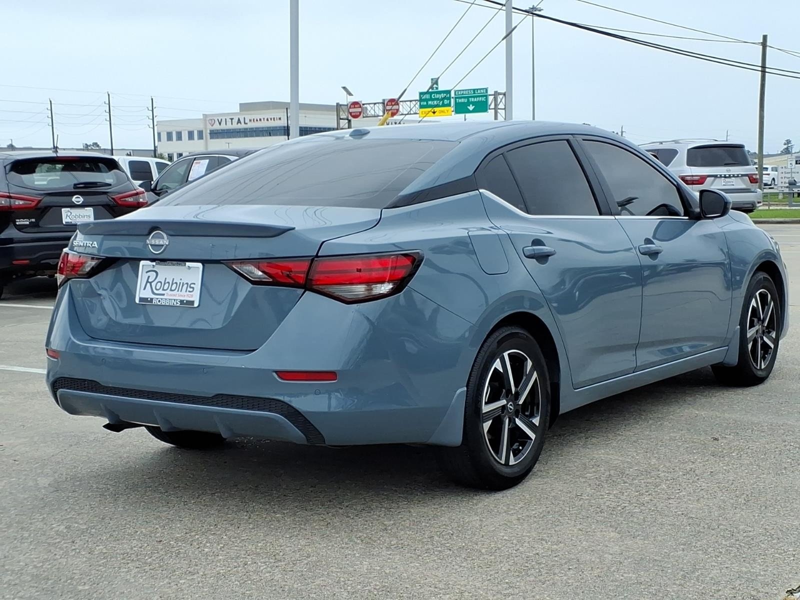 2025 Nissan Sentra SV Gray at Robbins Nissan