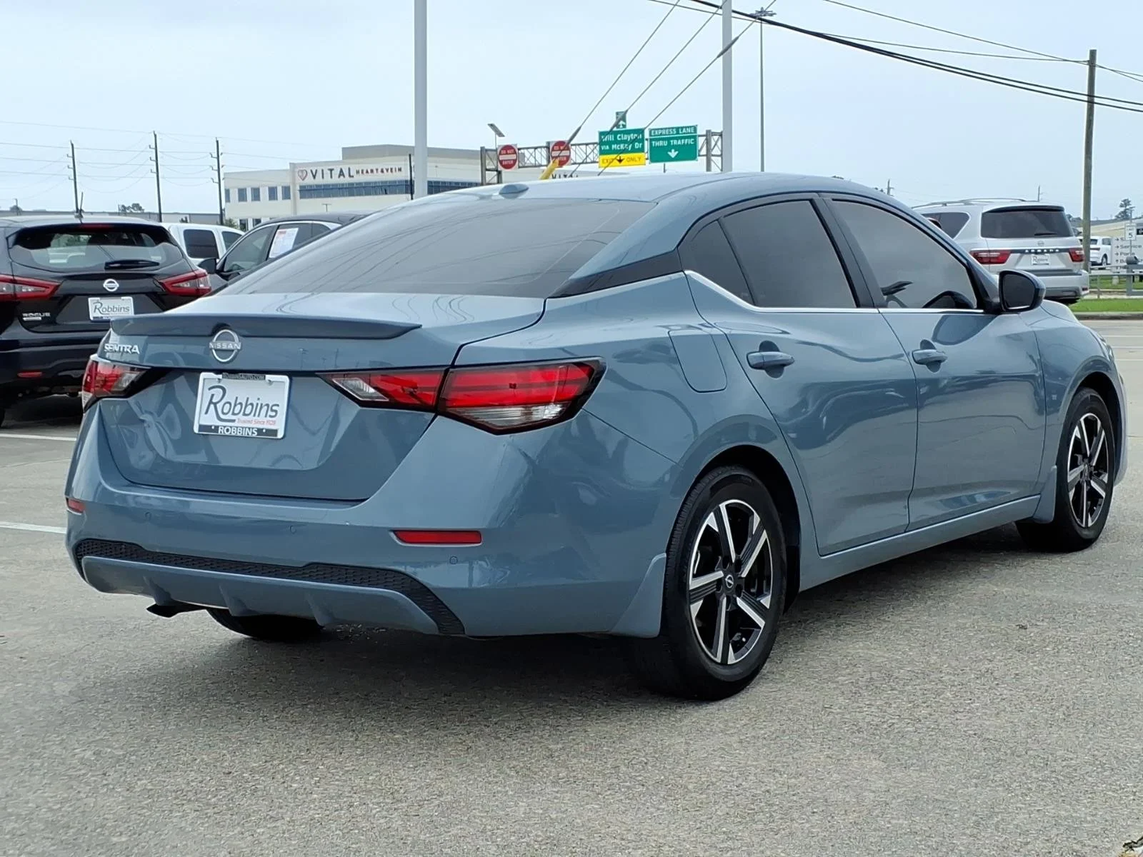 2025 Nissan Sentra SV Gray at Robbins Nissan