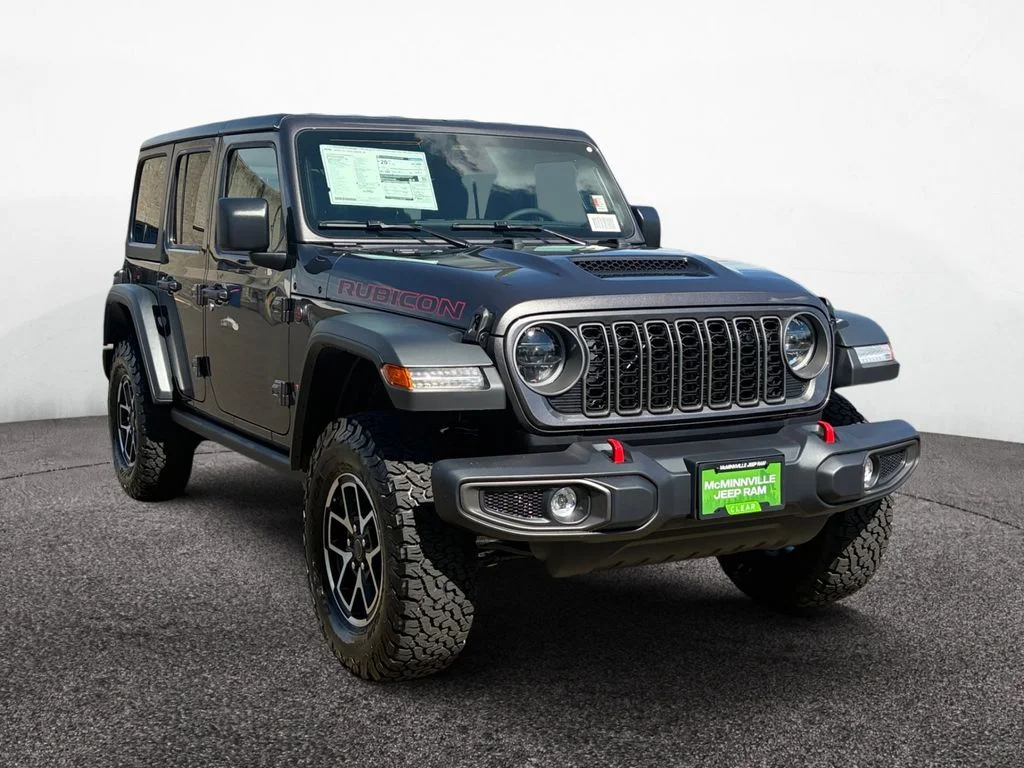 New 2026 Granite Crystal Metallic Clear-Coat Exterior Paint Jeep Rubicon image 7