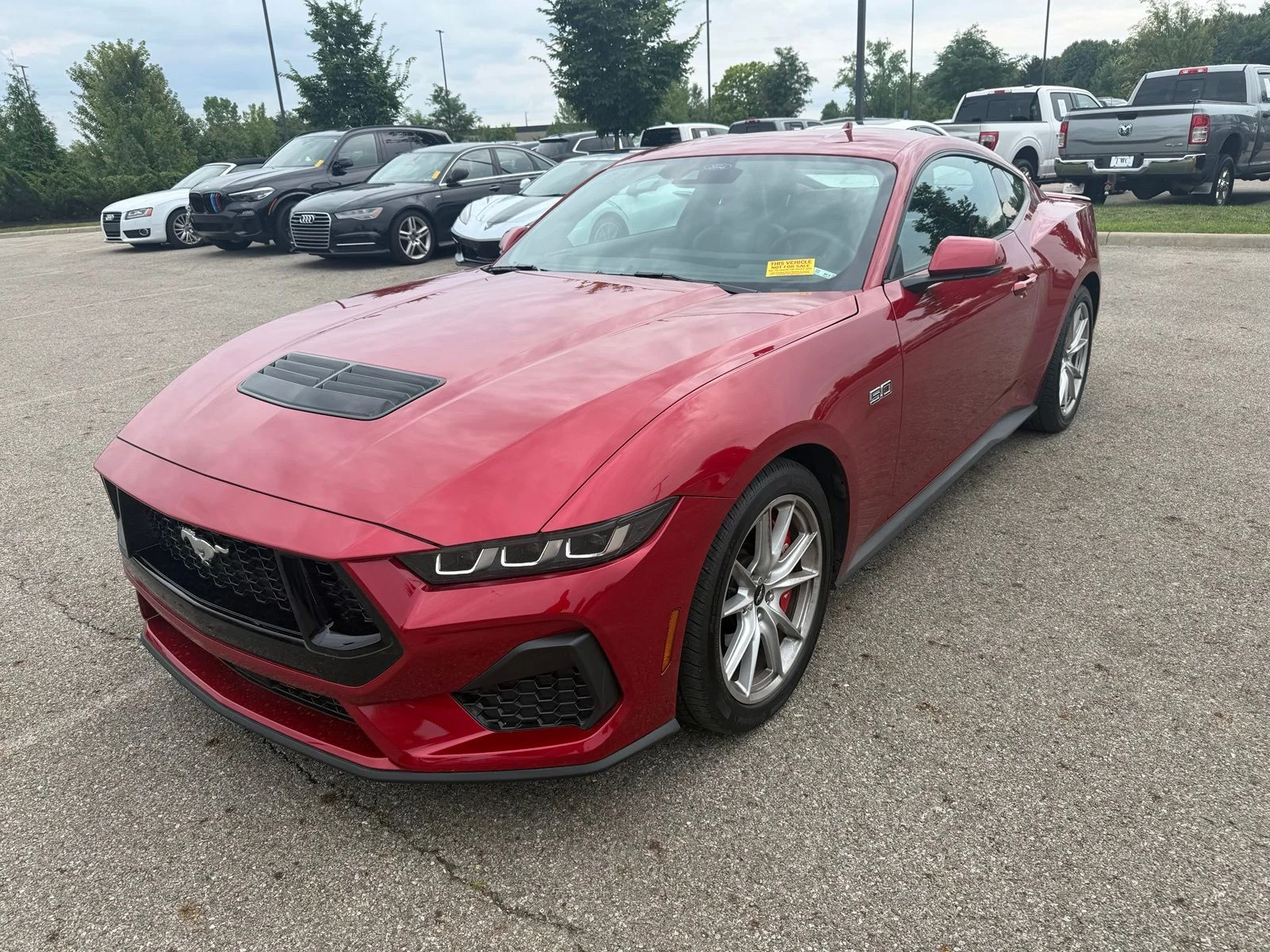 Used 2024 Red Ford  image 1