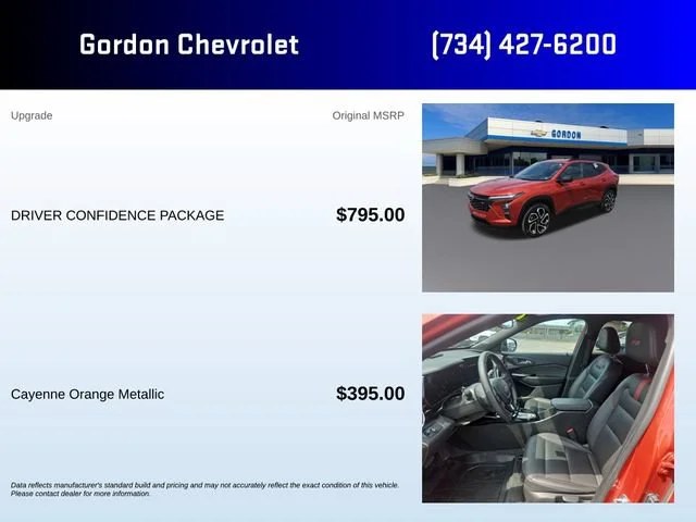 Used 2024 Cayenne Orange Metallic Chevrolet 2RS image 5