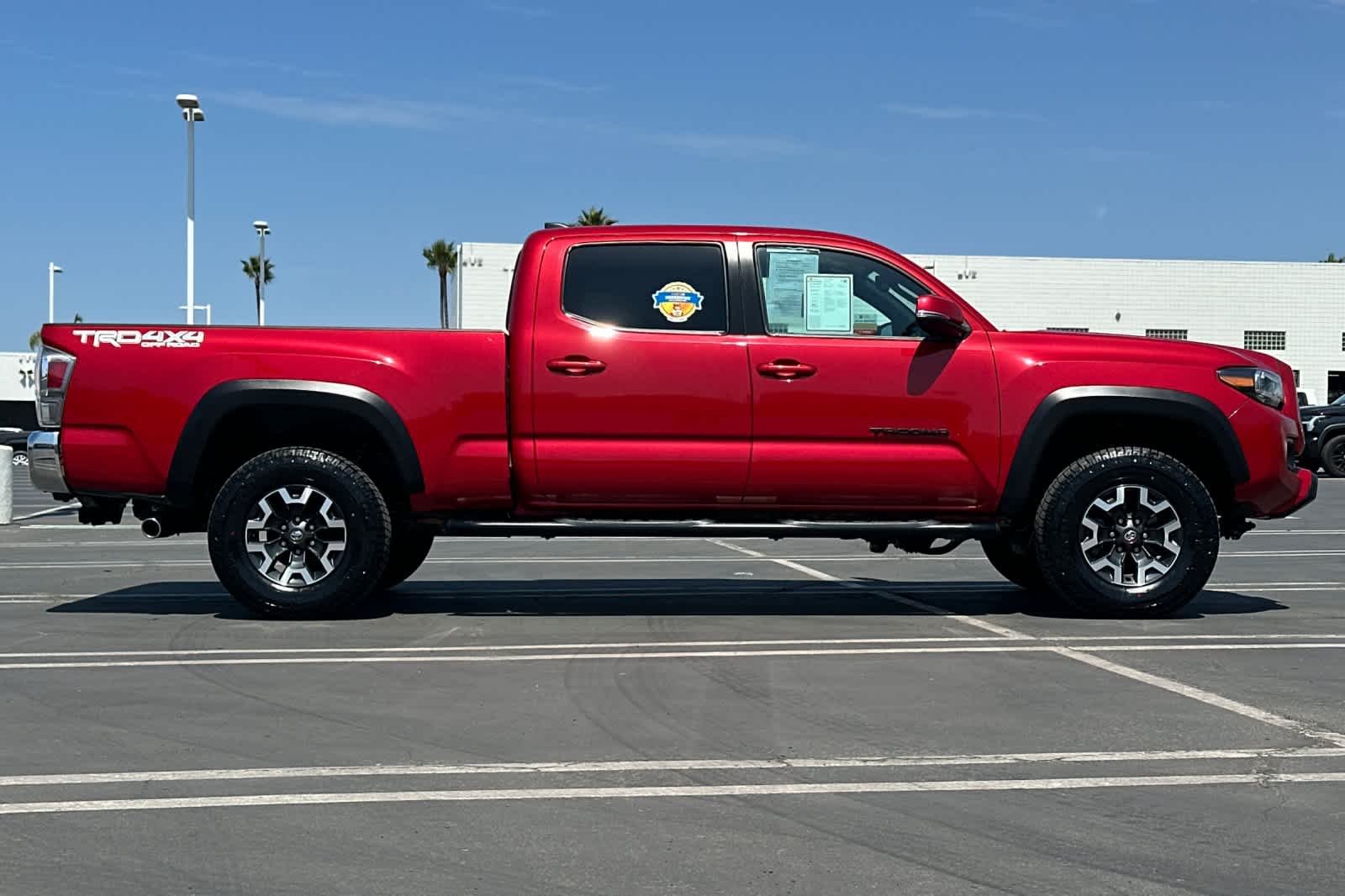 Certified Used 2023 Barcelona Red Metallic Toyota TRD Off Road image 3