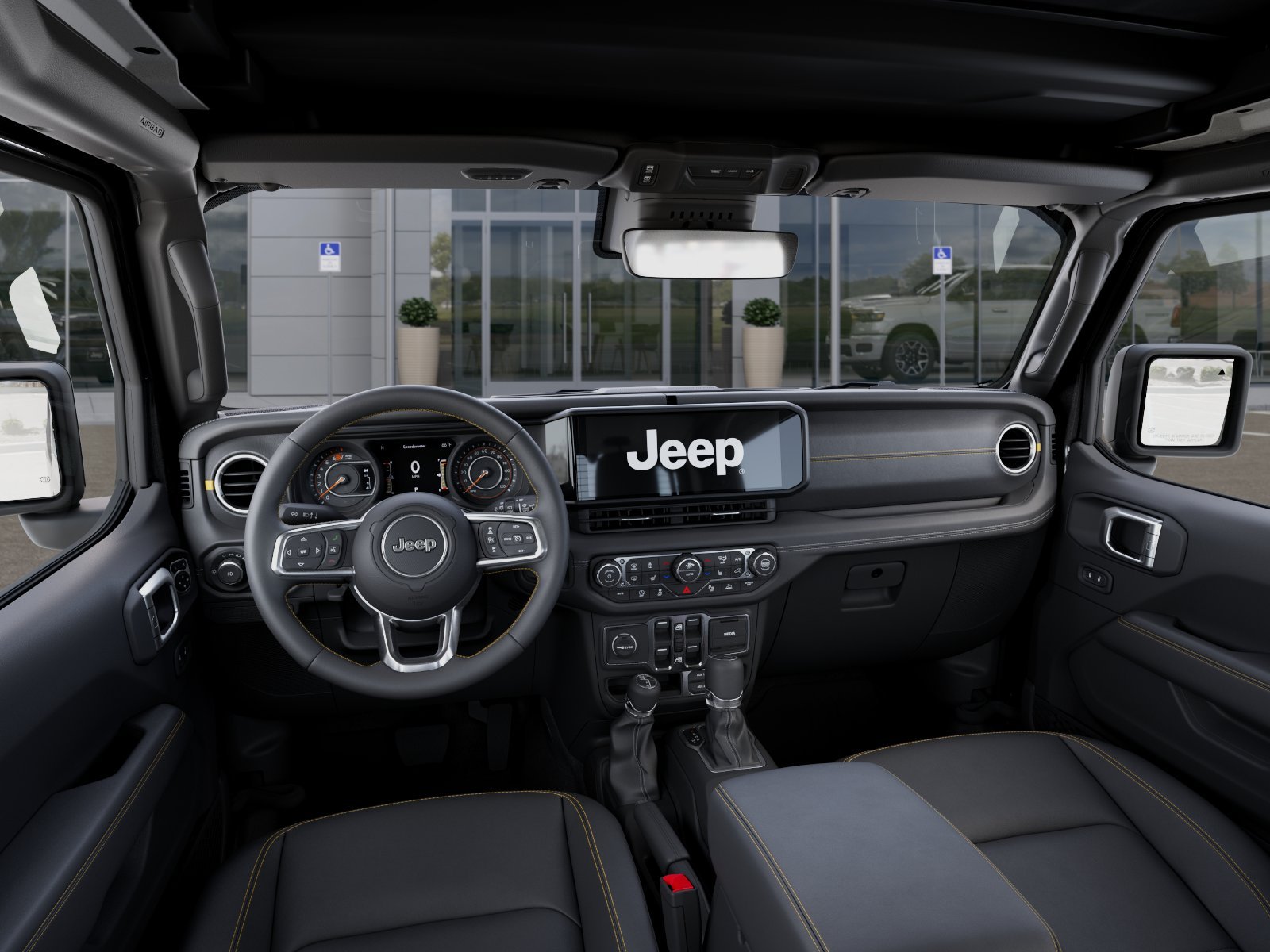 New 2026 Granite Crystal Metallic Clear-Coat Exterior Paint Jeep Sahara image 14