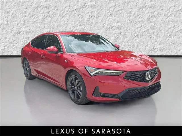 Used 2023 Red Acura w/A-Spec Package image 1