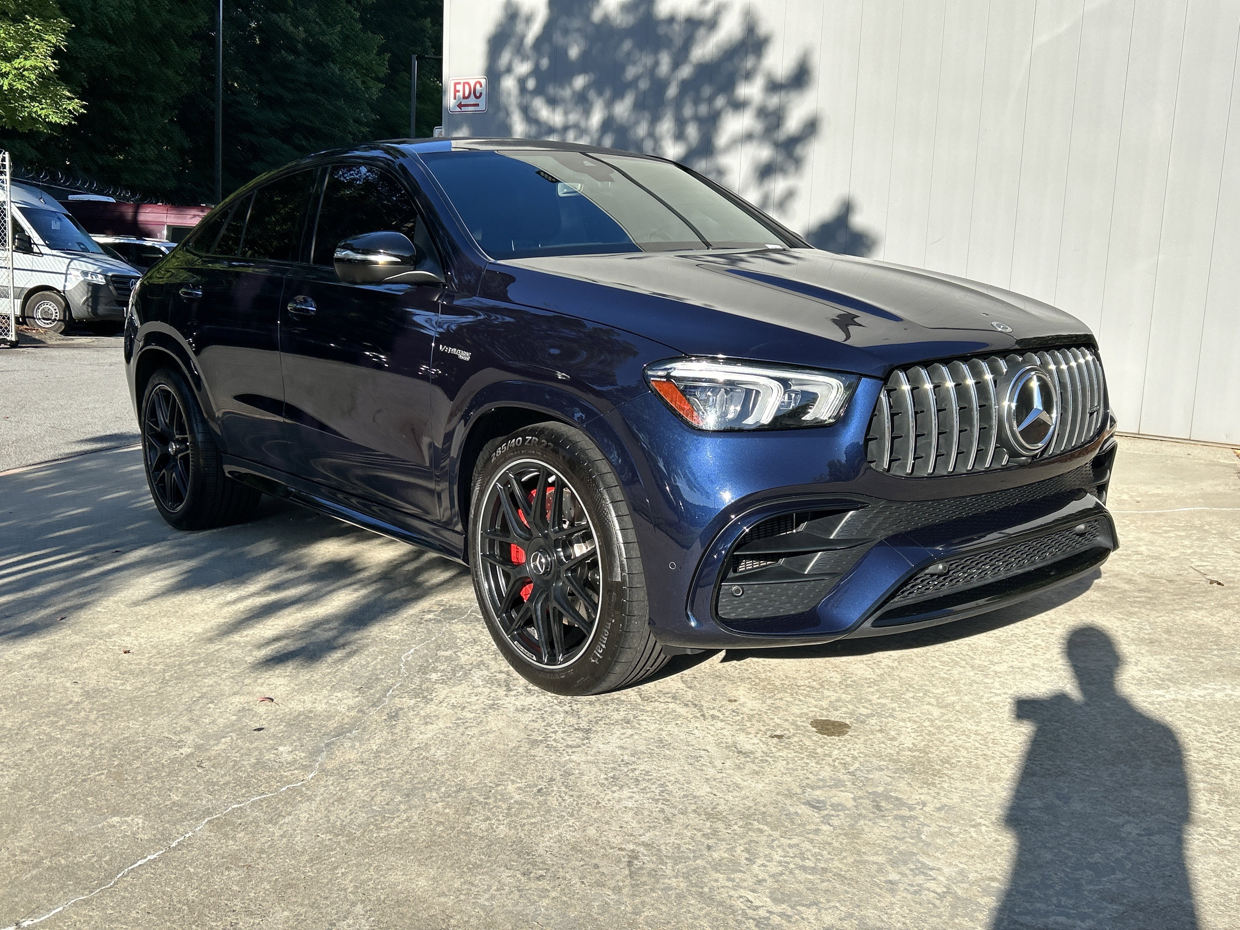 Certified Used 2021 Lunar Blue Metallic Mercedes-Benz AMG® GLE 63 S 4MATIC® Coupe image 4