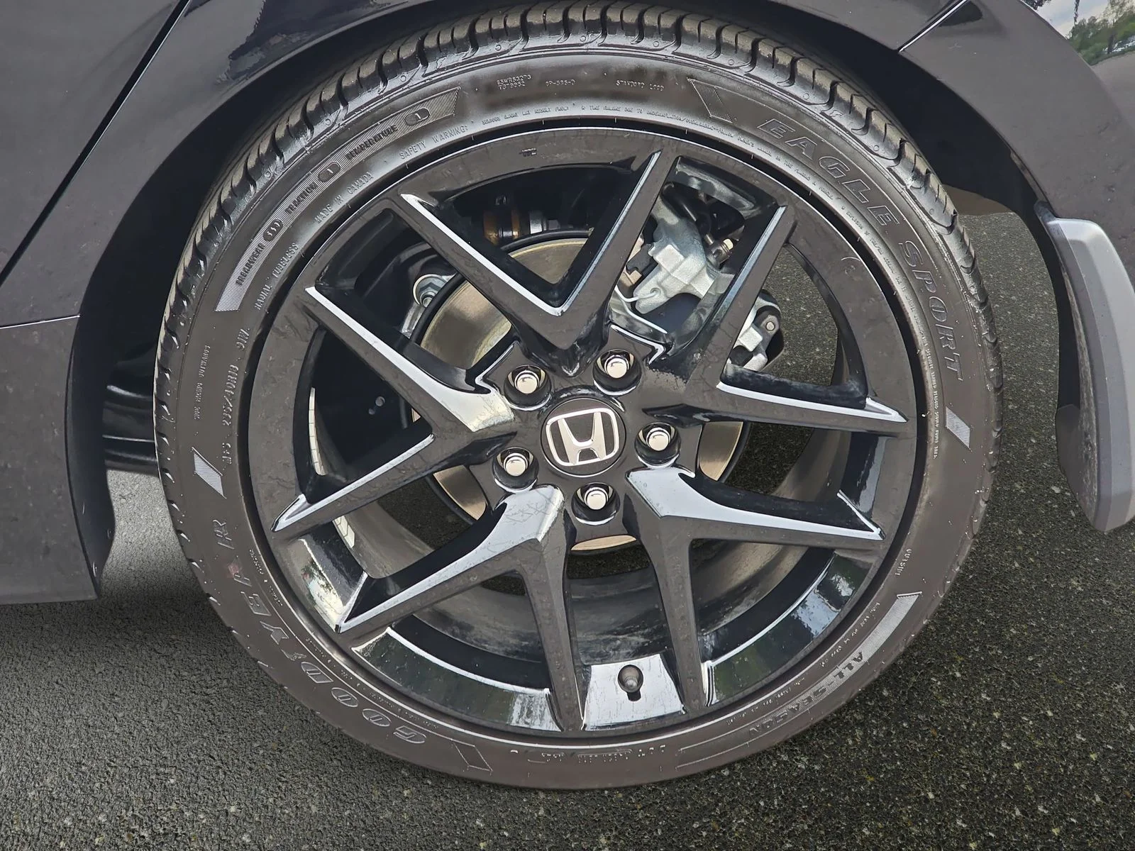 Certified Used 2024 Crystal Black Pearl Honda Sport image 34