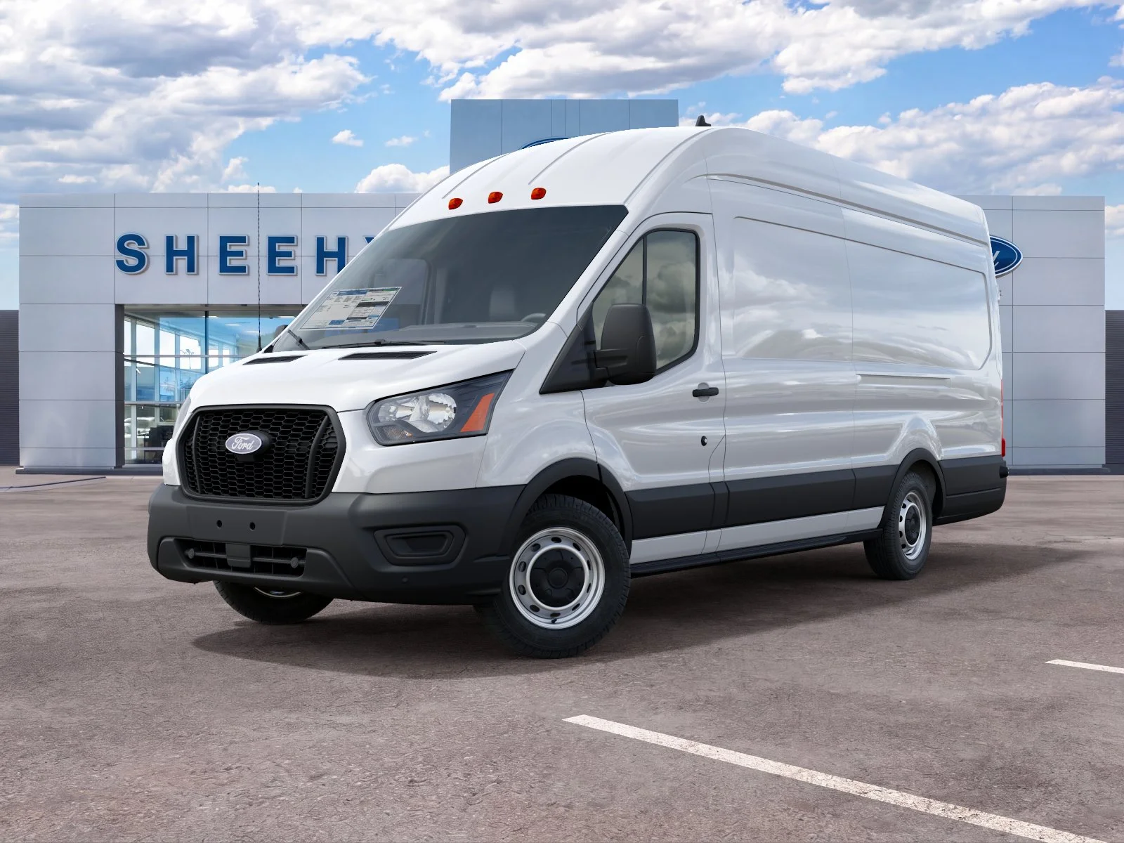 New 2027 Oxford White Ford Cargo Van image 4