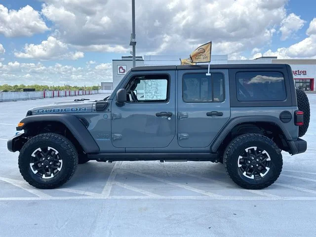 Certified Used 2024 Gray Jeep Rubicon 4xe image 5