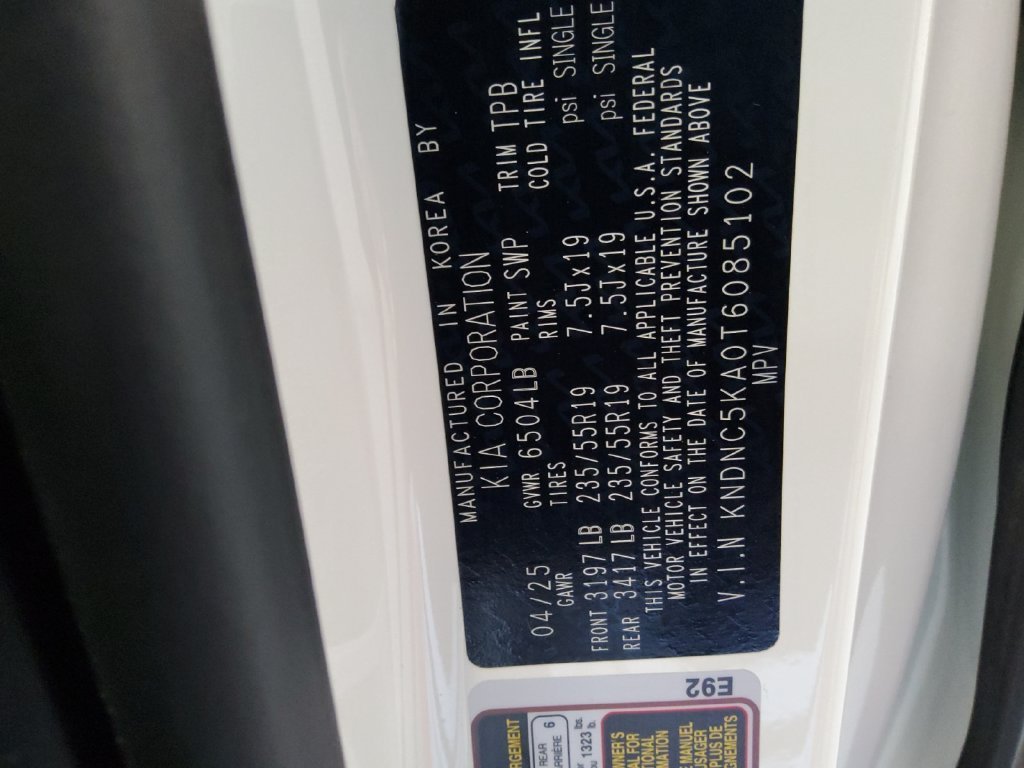 Certified Used 2026 White Kia EX image 20