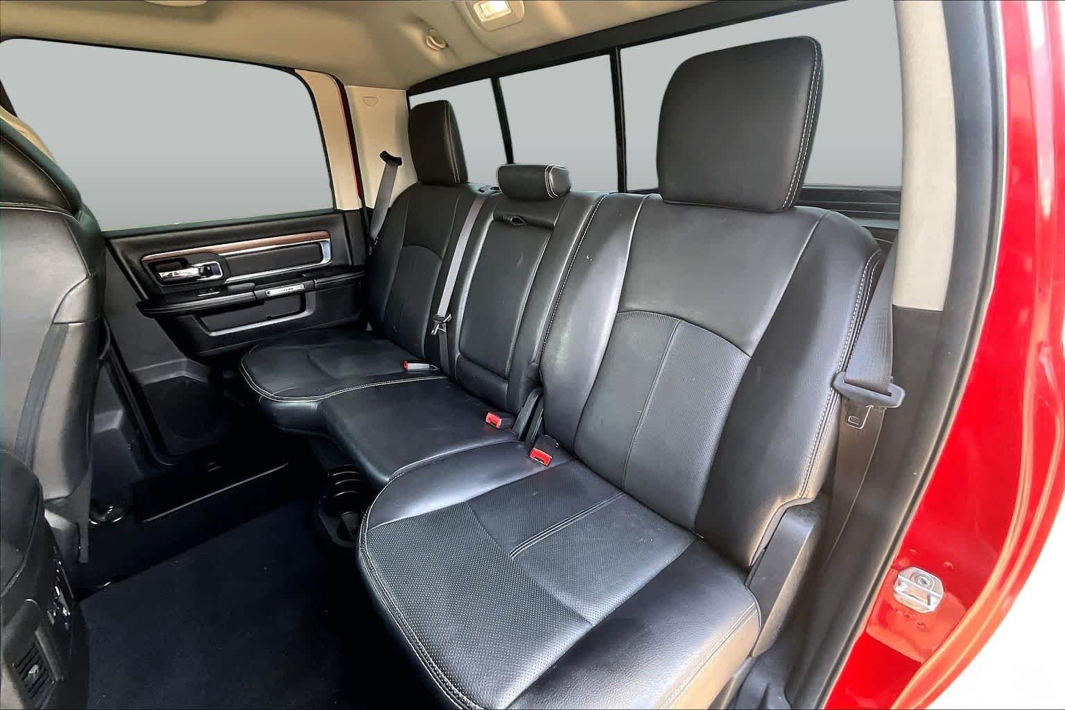 Used 2018 Flame Red Clearcoat Ram Laramie image 21