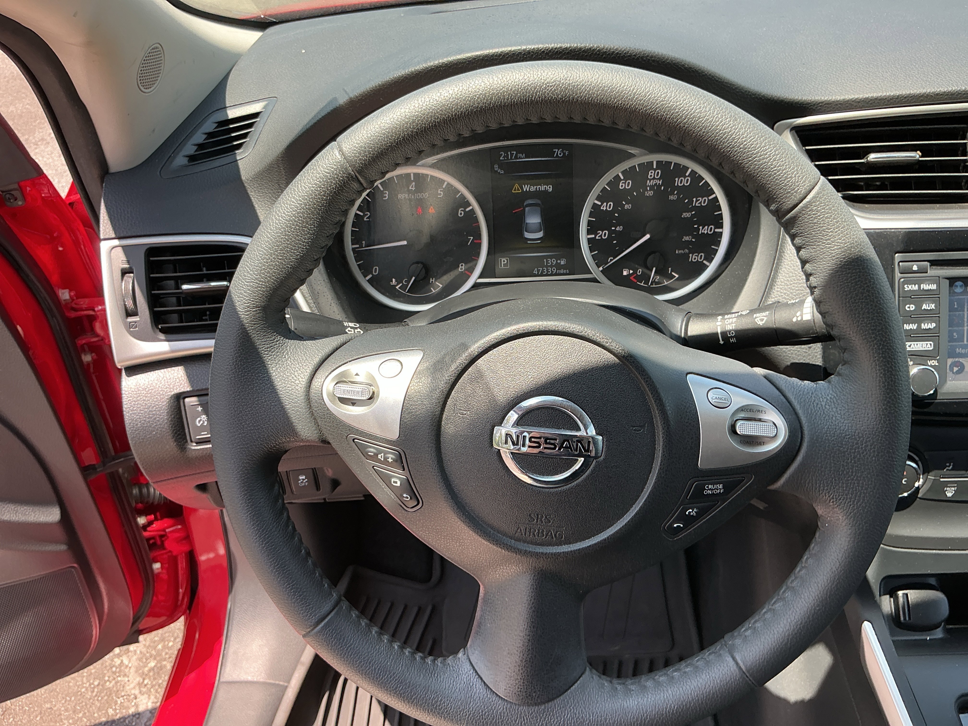 Used 2017 Red Alert Nissan SV image 15