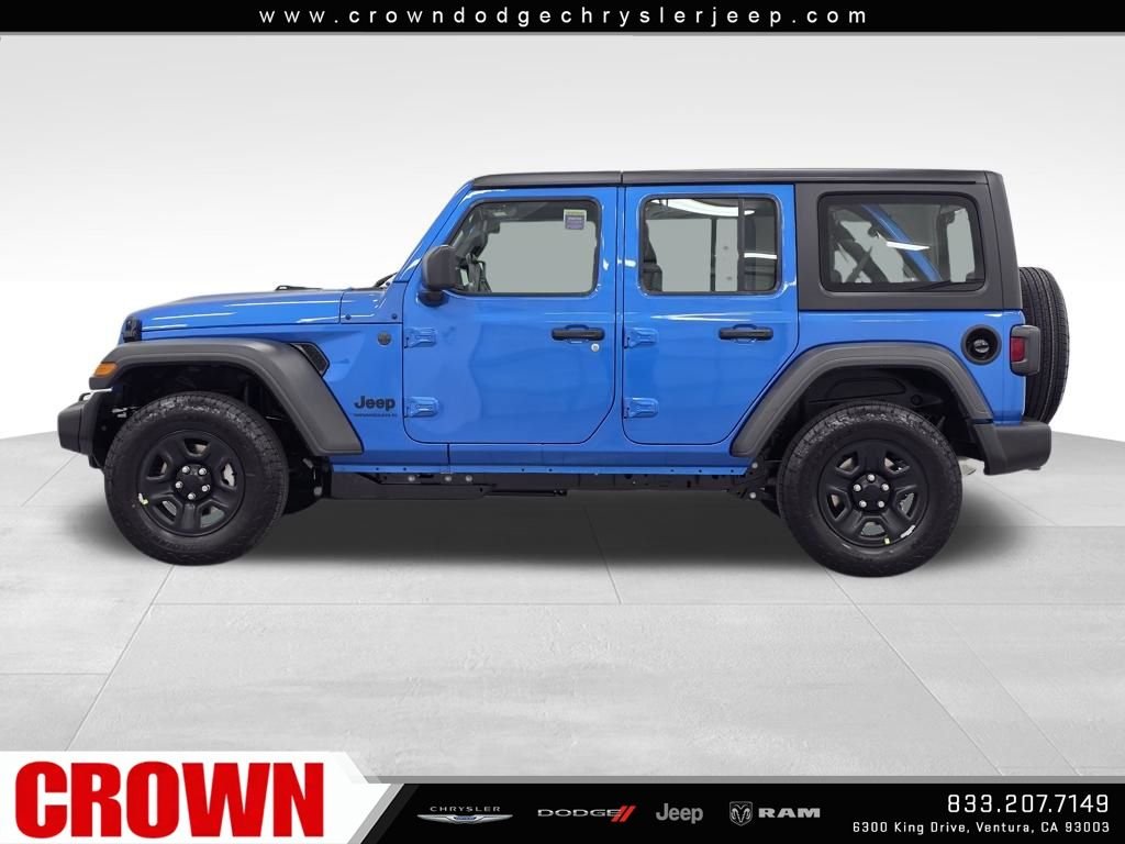 New 2026 Hydro Blue Pearl-Coat Exterior Paint Jeep Sport image 8