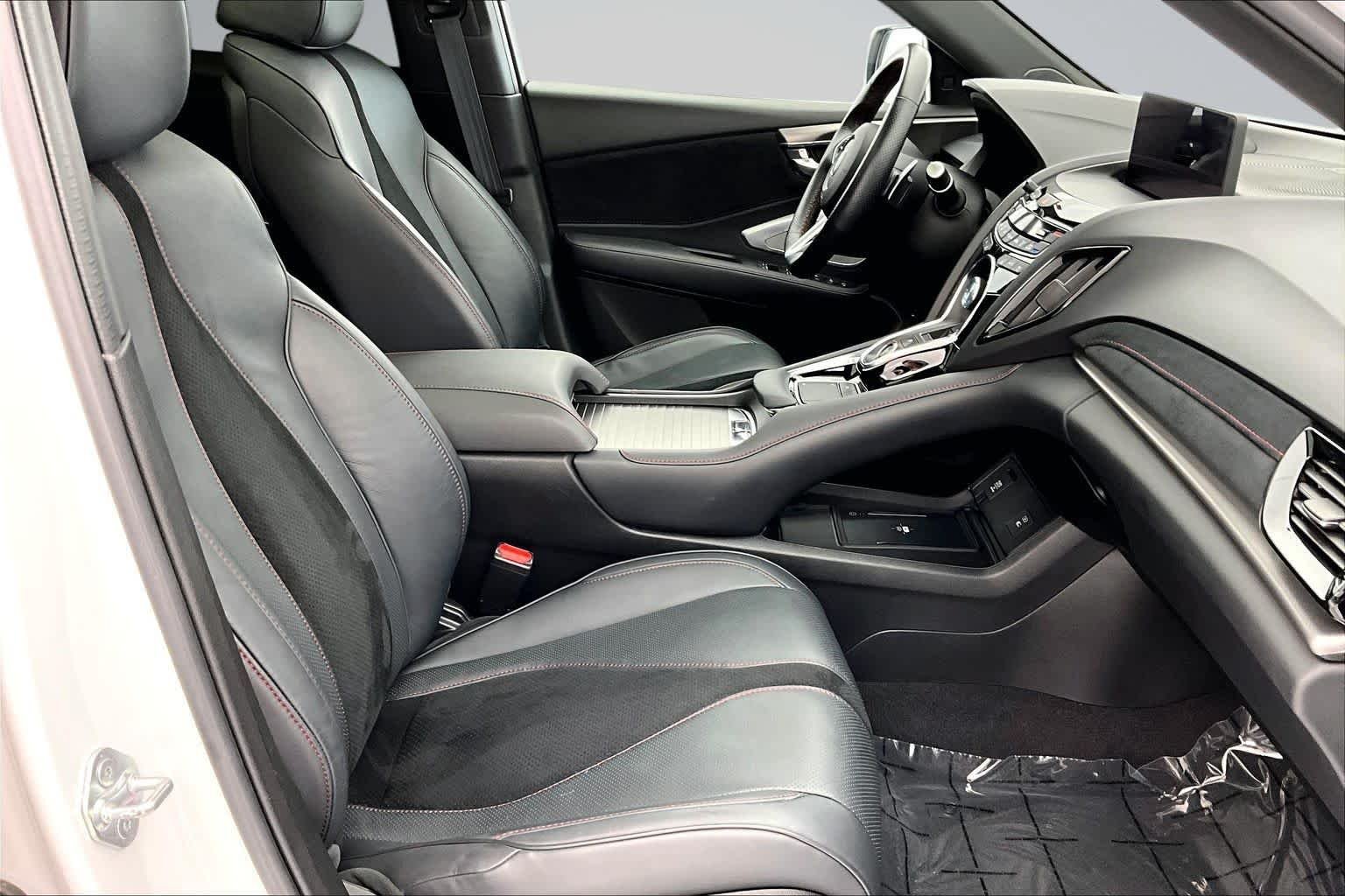 Used 2023 Platinum White Pearl Acura w/A-Spec Package image 14