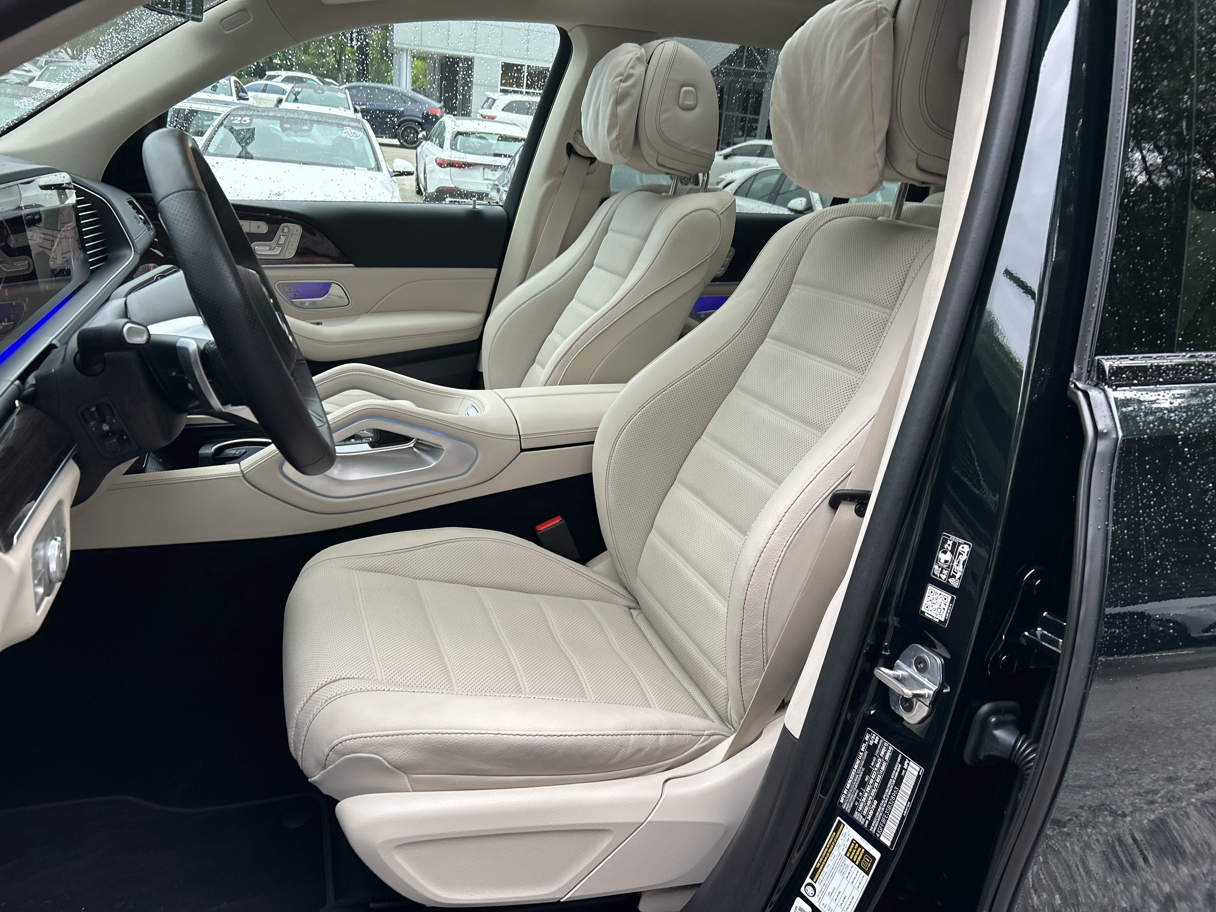 Certified Used 2025 Emerald Green Metallic Mercedes-Benz GLS 580 4MATIC® SUV image 27