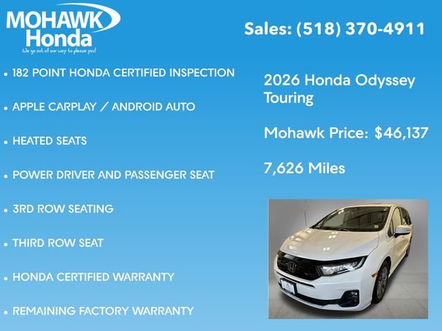 2026 Honda Odyssey Touring - Photo 16