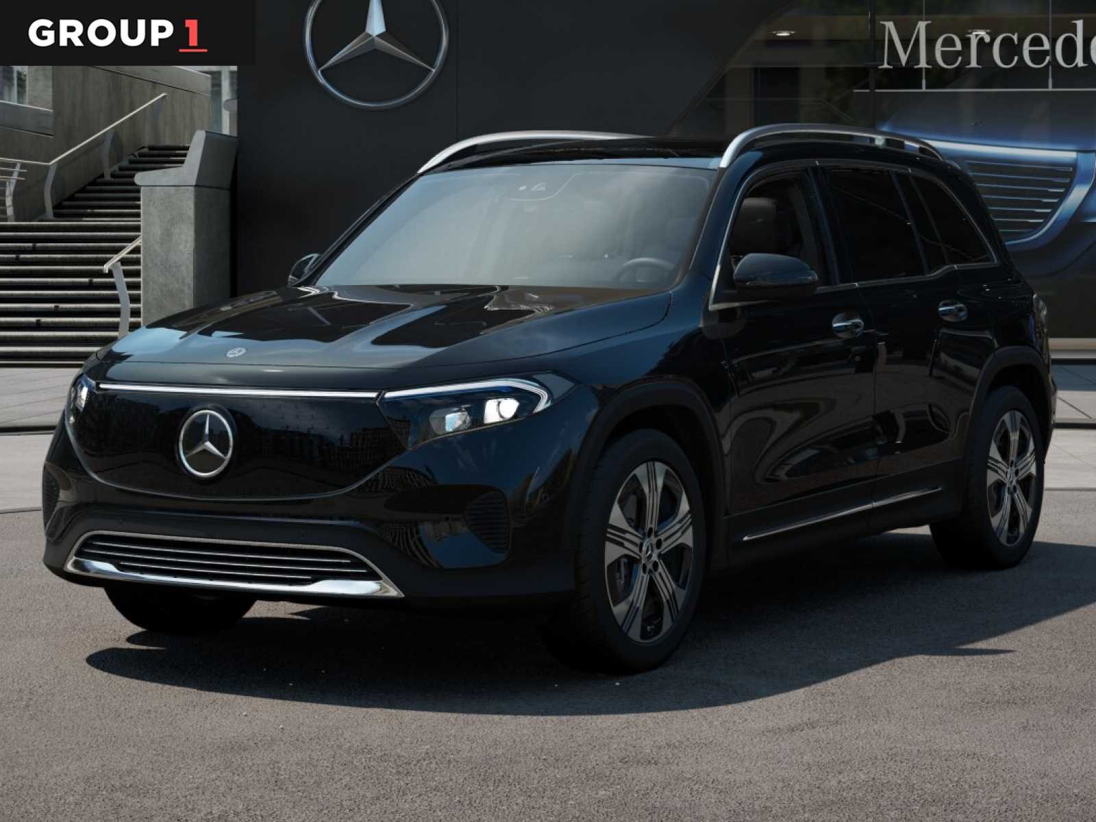 Night Black 2024 Mercedes-Benz EQB 300 4MATIC SUV / Crossover All-Wheel Drive Automatic