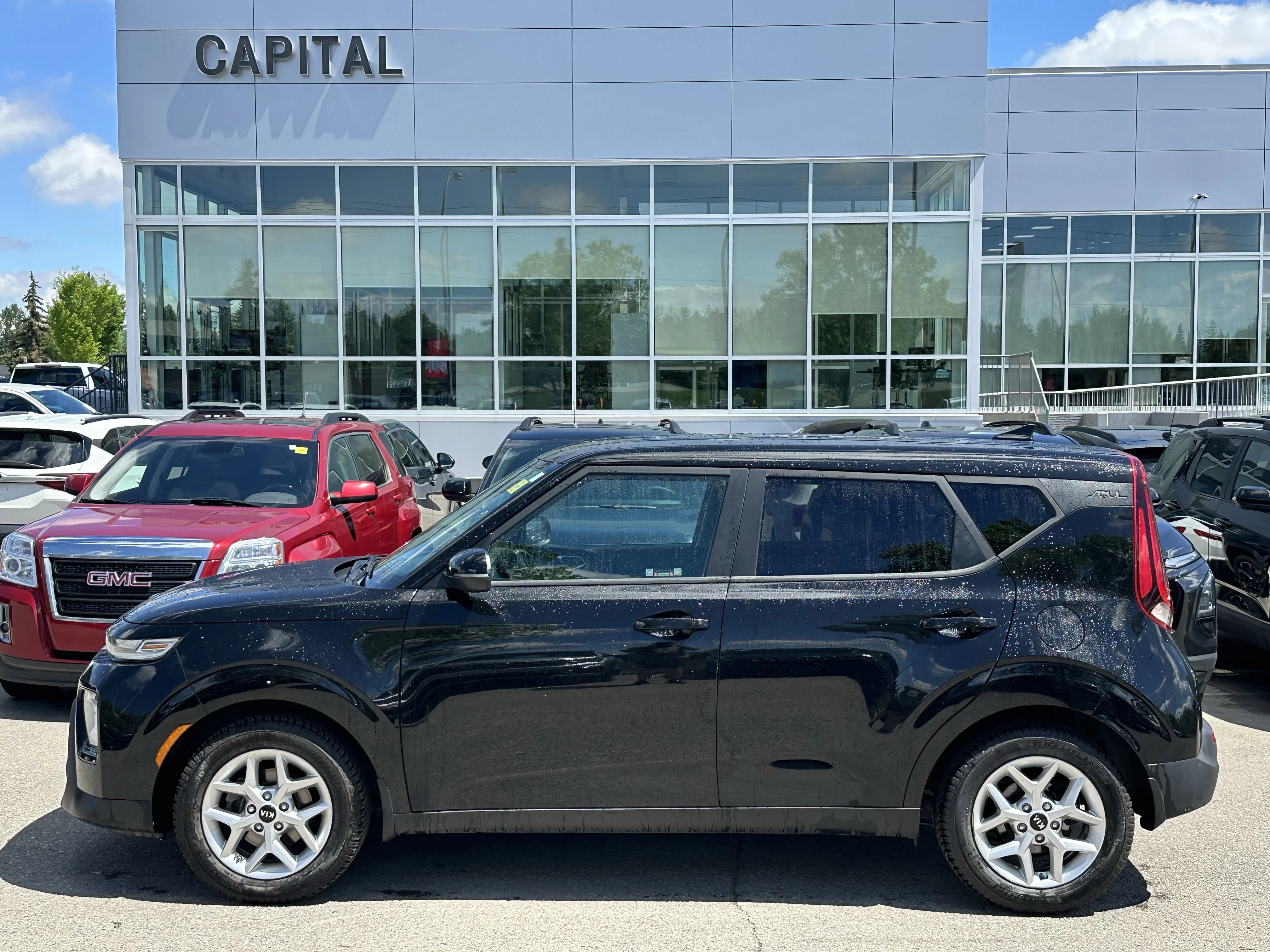 Certified Used 2021 Black Kia EX image 3