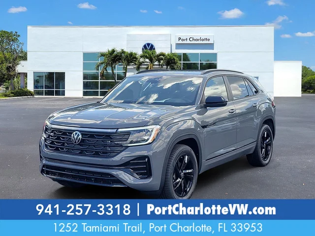 2026 Volkswagen Atlas Cross Sport 2.0T SEL R-Line Black