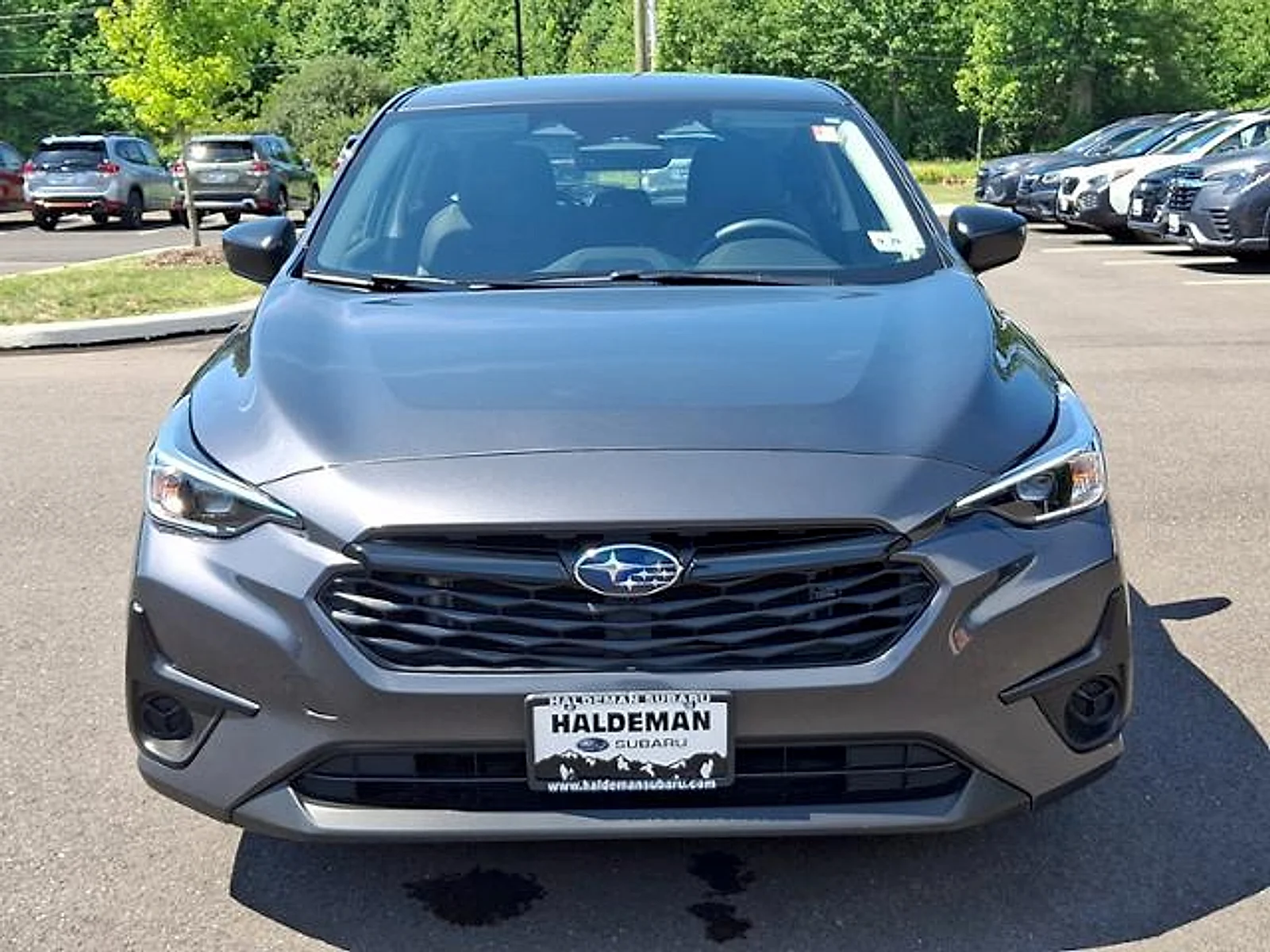 Used 2024 Magnetite Gray Metallic Subaru Base 5-Door image 2