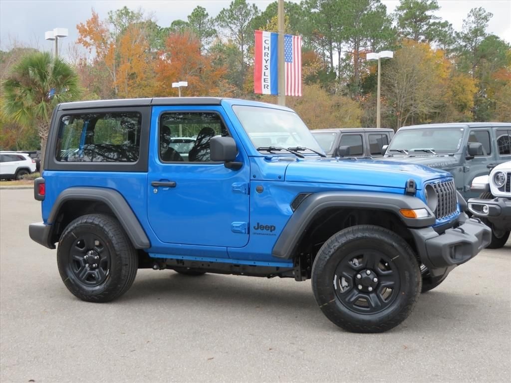New 2026 Hydro Blue Pearlcoat Jeep Sport image 2