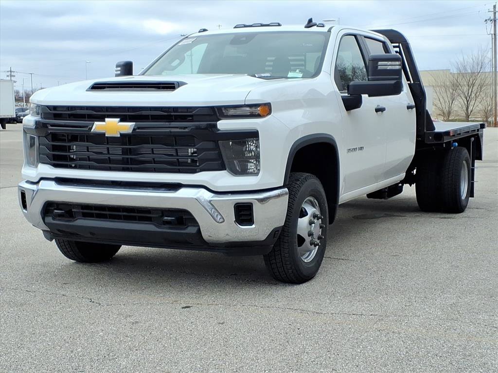 New 2025 Summit White Chevrolet Work Truck image 2
