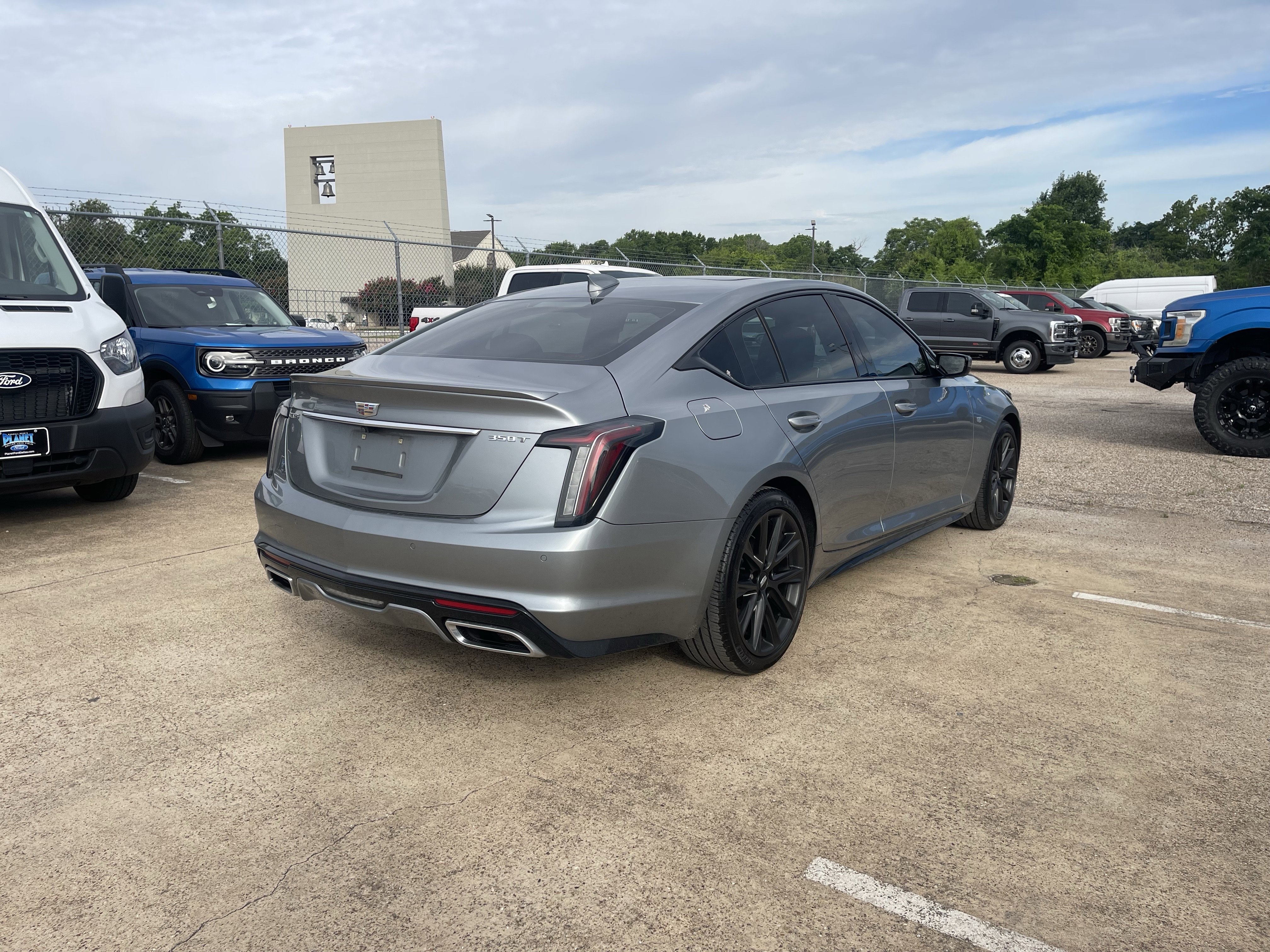 Used 2023 Silver Metallic Cadillac Sport image 3