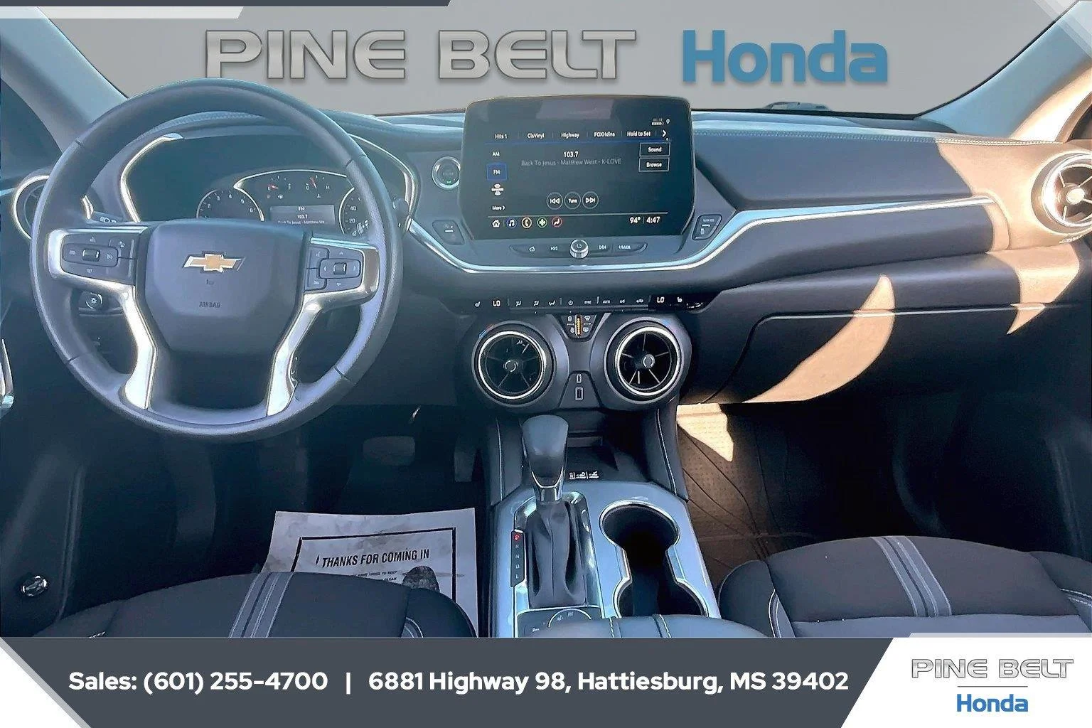 Used 2024 Sterling Gray Metallic Chevrolet LT image 13