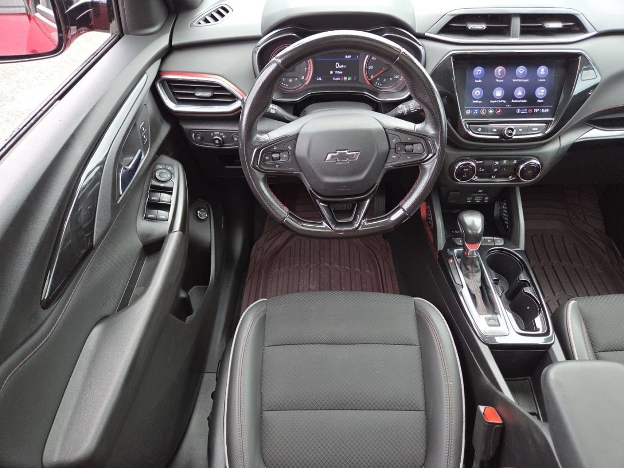 Used 2021 SCARLET RED METALLIC Chevrolet RS image 30