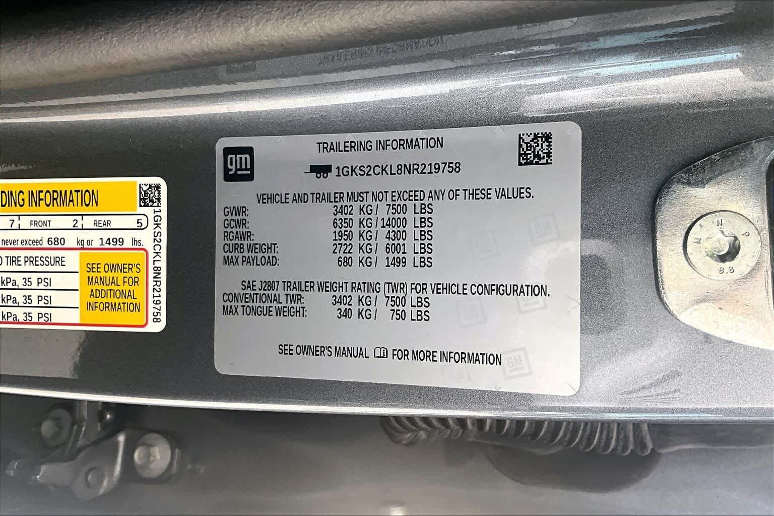 Used 2022 Satin Steel Metallic GMC AT4 image 57