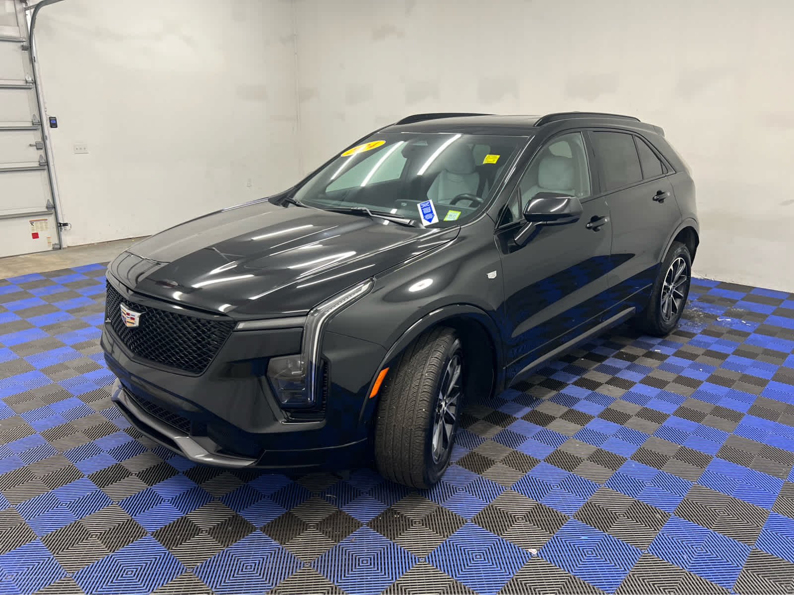 Used 2024 Stellar Black Metallic Cadillac AWD Sport image 8