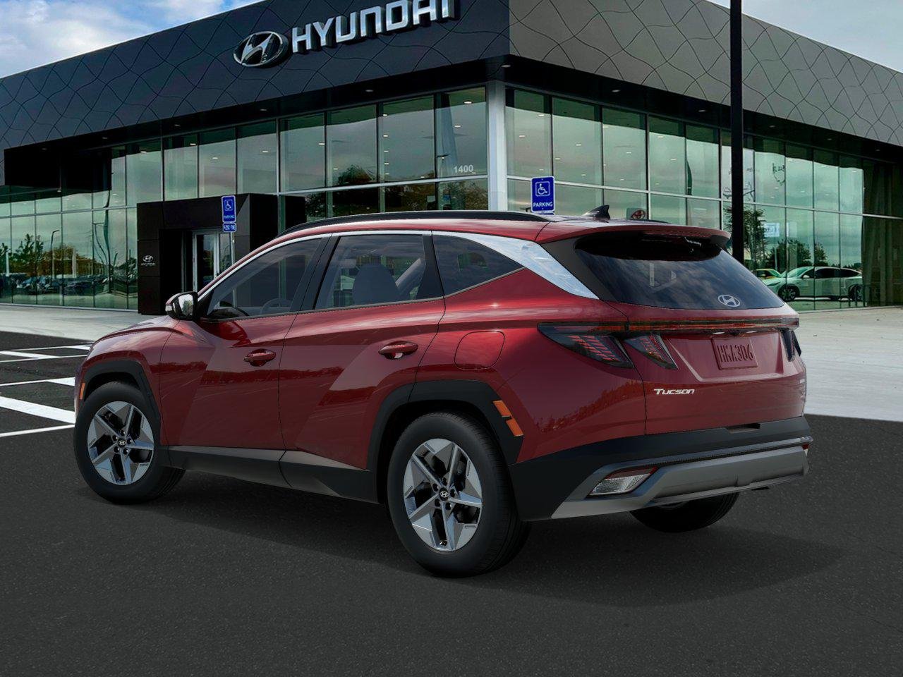 New 2026 Ultimate Red Hyundai SEL Premium AWD image 5