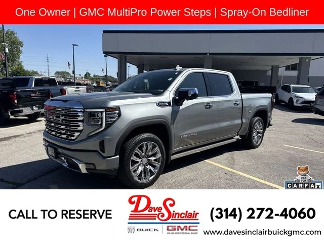 Used 2024 Sterling Metallic GMC 4WD Crew Cab 147" Denali image 1