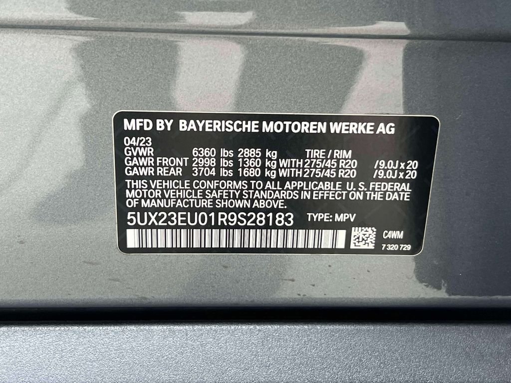 Certified Used 2024 Gray Metallic BMW xDrive40i image 20
