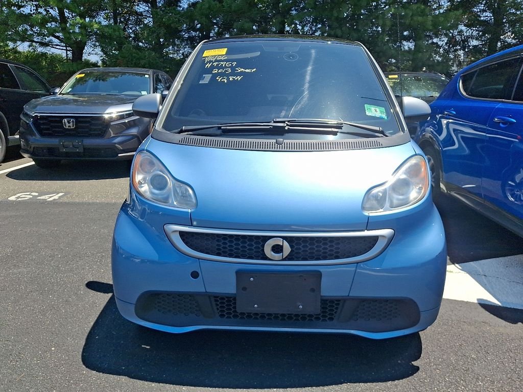 Used 2013 Light Blue Metallic smart Passion image 2